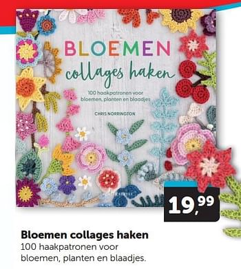 Promotions Bloemen collages haken - Produit Maison - Boekenvoordeel - Valide de 13/04/2024 à 21/04/2024 chez BoekenVoordeel