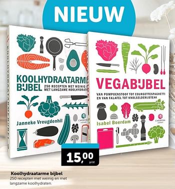Promotions Koolhydraatarme bijbel - Produit Maison - Boekenvoordeel - Valide de 13/04/2024 à 21/04/2024 chez BoekenVoordeel