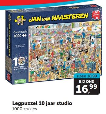 Promotions Legpuzzel 10 jaar studio - Jumbo - Valide de 13/04/2024 à 21/04/2024 chez BoekenVoordeel