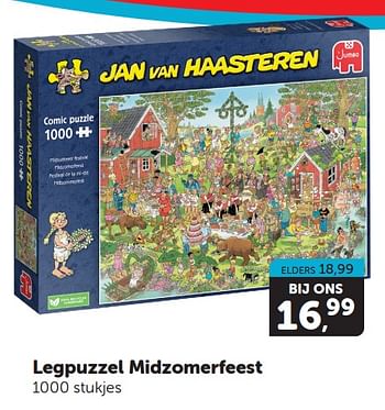 Promotions Legpuzzel midzomerfeest - Jumbo - Valide de 13/04/2024 à 21/04/2024 chez BoekenVoordeel