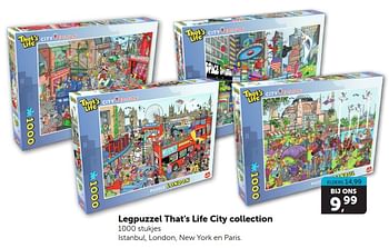 Promotions Legpuzzel that`s life city collection - Goliath - Valide de 13/04/2024 à 21/04/2024 chez BoekenVoordeel