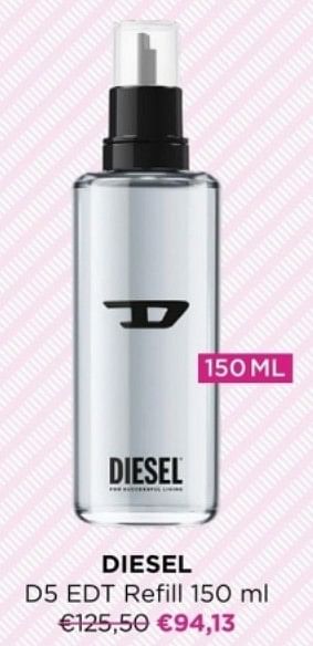 Promotions Diesel ds edt - Diesel - Valide de 15/04/2024 à 21/04/2024 chez ICI PARIS XL
