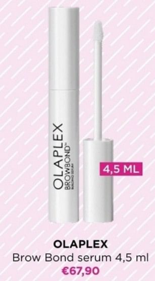 Promotions Olaplex brow bond serum - Olaplex - Valide de 15/04/2024 à 21/04/2024 chez ICI PARIS XL