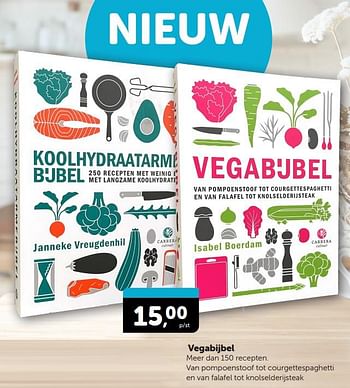 Promotions Vegabijbel - Produit Maison - Boekenvoordeel - Valide de 13/04/2024 à 21/04/2024 chez BoekenVoordeel