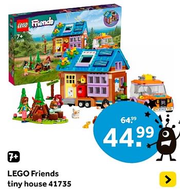 Promotions Lego friends tiny house 41735 - Lego - Valide de 12/04/2024 à 28/04/2024 chez Intertoys