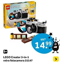Lego creator 3-in-1 retro fotocamera 31147-Lego