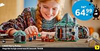 Lego harry potter hagrids huisje onverwacht bezoek 76428-Lego