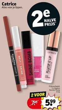 Lipgloss booster plump it up-Catrice