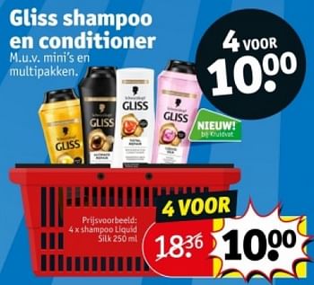 Promotions Shampoo liquid - Schwarzkopf - Valide de 16/04/2024 à 21/04/2024 chez Kruidvat