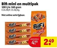 Bifi mini en multipak-Bifi