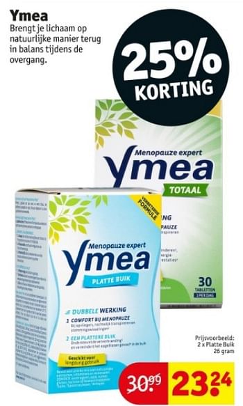 Promotions Ymea platte buik - Ymea - Valide de 16/04/2024 à 21/04/2024 chez Kruidvat