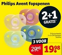 Fopspeen soothie-Philips