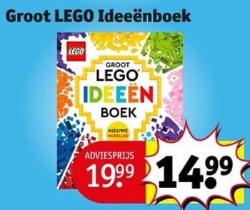 Promoties Groot lego ideeënboek - Lego - Geldig van 16/04/2024 tot 21/04/2024 bij Kruidvat