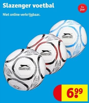 Promoties Slazenger voetbal - Slazenger - Geldig van 16/04/2024 tot 21/04/2024 bij Kruidvat