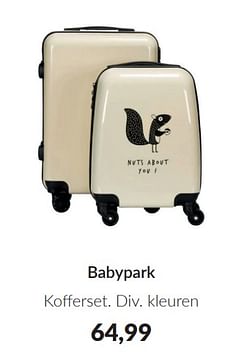 Babypark kofferset