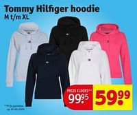 Promoties Tommy hilfiger hoodie - Tommy Hilfiger - Geldig van 16/04/2024 tot 21/04/2024 bij Kruidvat