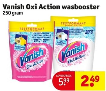 Promotions Vanish oxi action wasbooster - Vanish - Valide de 16/04/2024 à 21/04/2024 chez Kruidvat