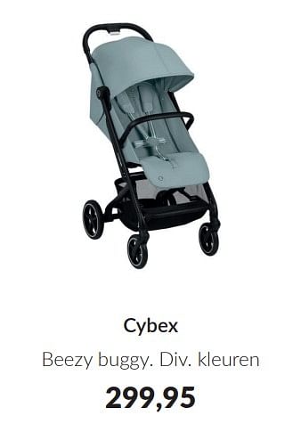 Promotions Cybex beezy buggy - Cybex - Valide de 09/04/2024 à 13/05/2024 chez BabyPark