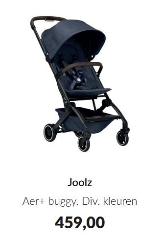 Promotions Joolz aer+ buggy - Joolz - Valide de 09/04/2024 à 13/05/2024 chez BabyPark