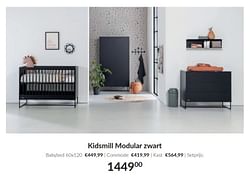 Kidsmill modular zwart