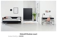 Kidsmill modular zwart bedbank-Kidsmill