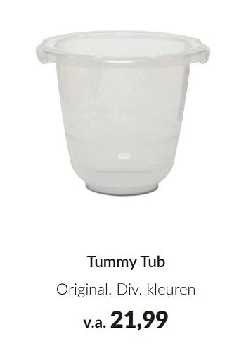 Promotions Tummy tub original - TummyTub - Valide de 09/04/2024 à 13/05/2024 chez BabyPark