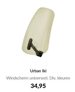 Urban iki windscherm universeel