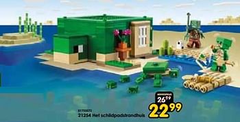 Promoties 21254 het schildpadstrandhuis - Lego - Geldig van 30/03/2024 tot 28/04/2024 bij ToyChamp