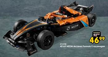 Promotions 42169 neom mclaren formula e racewagen - Lego - Valide de 30/03/2024 à 28/04/2024 chez ToyChamp