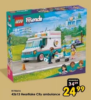 Promoties 42613 heartlake city ambulance - Lego - Geldig van 30/03/2024 tot 28/04/2024 bij ToyChamp