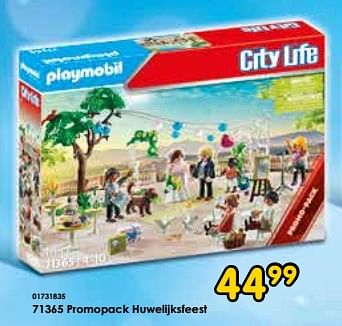 Promotions 71365 promopack huwelijksfeest - Playmobil - Valide de 30/03/2024 à 28/04/2024 chez ToyChamp