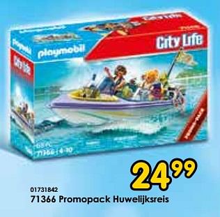 Promoties 71366 promopack huwelijksreis - Playmobil - Geldig van 30/03/2024 tot 28/05/2024 bij ToyChamp