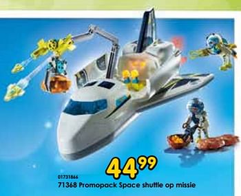 Promotions 71368 promopack space shuttle op missie - Playmobil - Valide de 30/03/2024 à 28/04/2024 chez ToyChamp