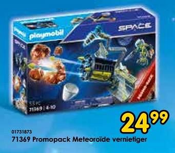 Promoties 71369 promopack meteoroïde vernietiger - Playmobil - Geldig van 30/03/2024 tot 28/05/2024 bij ToyChamp