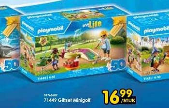 Promotions 71449 giftset minigolf - Playmobil - Valide de 30/03/2024 à 28/04/2024 chez ToyChamp