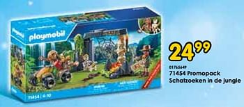 Promotions 71454 promopack schatzoeken in de jungle - Playmobil - Valide de 30/03/2024 à 28/04/2024 chez ToyChamp