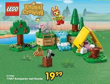 Promotions 77047 kamperen met bunnie - Lego - Valide de 30/03/2024 à 28/04/2024 chez ToyChamp