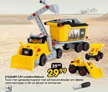 Promotions Cat constructietruck - CAT - Valide de 30/03/2024 à 28/04/2024 chez ToyChamp
