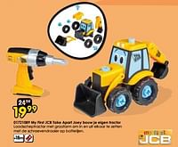 Promoties My first jcb take apart joey bouw je eigen tractor - JCB - Geldig van 30/03/2024 tot 28/05/2024 bij ToyChamp
