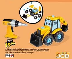 My first jcb take apart joey bouw je eigen tractor