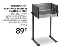 Houtskool barbecue martinsen 7000-Martinsen