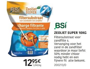 Promotions Zeoliet super - BSI - Valide de 04/04/2024 à 30/06/2024 chez HandyHome