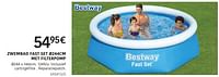 Promoties Zwembad fast set met filterpomp - BestWay - Geldig van 04/04/2024 tot 30/06/2024 bij HandyHome