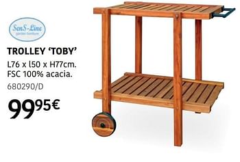 Promoties Trolley toby - Sens-Line - Geldig van 04/04/2024 tot 30/06/2024 bij HandyHome