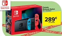 Promotions Console nintendo switch - Nintendo - Valide de 10/04/2024 à 22/04/2024 chez Carrefour