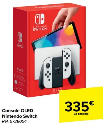 Promoties Console oled nintendo switch - Nintendo - Geldig van 10/04/2024 tot 22/04/2024 bij Carrefour