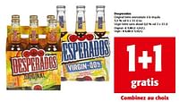 Promotions Desperados original bière aromatisée à la téquila - Desperados - Valide de 10/04/2024 à 23/04/2024 chez Colruyt