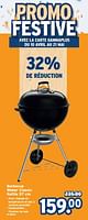 Promotions Barbecue weber classic kettle - Weber - Valide de 10/04/2024 à 23/04/2024 chez Gamma