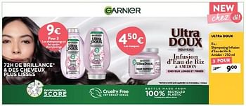Promoties Shampooing infusion d’eau de riz + amidon - Garnier - Geldig van 10/04/2024 tot 23/04/2024 bij DI