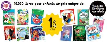 Promotions Livres pour enfants - Produit maison - Cora - Valide de 16/04/2024 à 22/04/2024 chez Cora
